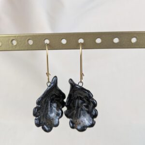 Boucles d'oreilles feuilles de chêne – Image 10